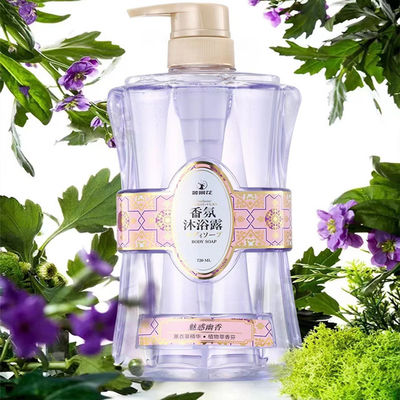La lavanda polacca Shower Gel Moisturising di Gentlel chimico libera