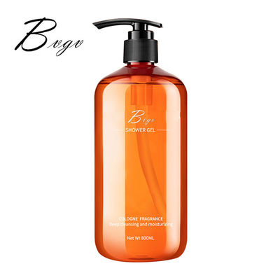 Gel naturale originale della doccia del bagno di Tonifying ISO22716 della carota del gel della doccia