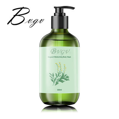Lavaggio di raffreddamento del corpo di Shea Butter 500ml del gel della doccia di Antibaterial della menta fresca