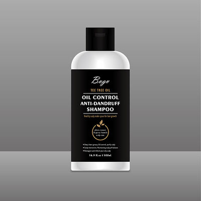 Sciampo 500g di controllo dell'olio di crescita dei capelli del cuoio capelluto di Trea Oil Anti Dandruff Healthy del tè