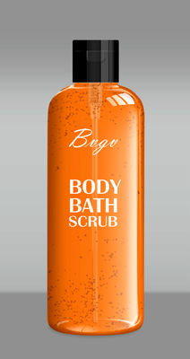 Detergente per il corpo tonificante alla carota, sbiancante, schiarente, sbiancante per la pelle, detergente per il corpo 1000 ml