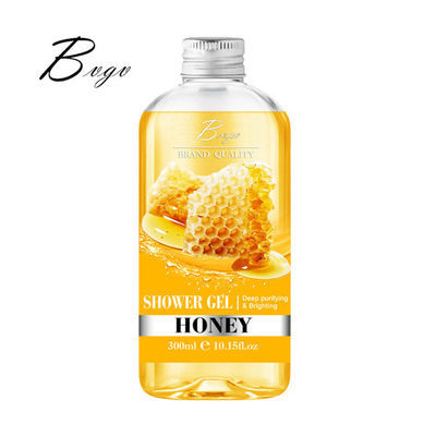 Albicocca Honey Natural Shower Gel Puracy Bodywash femminile per la nutrizione della pelle asciutta