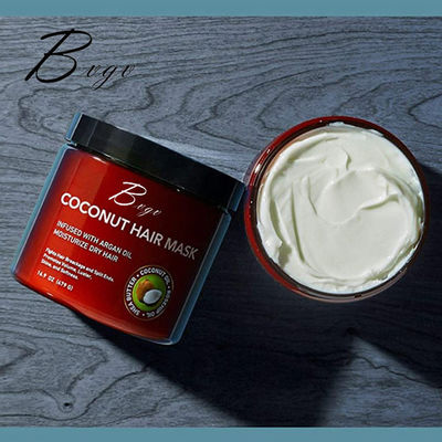 La maschera regolare della riparazione dei capelli dell'aminoacido della maschera dei capelli dell'olio di Morrocan promuove la lucentezza