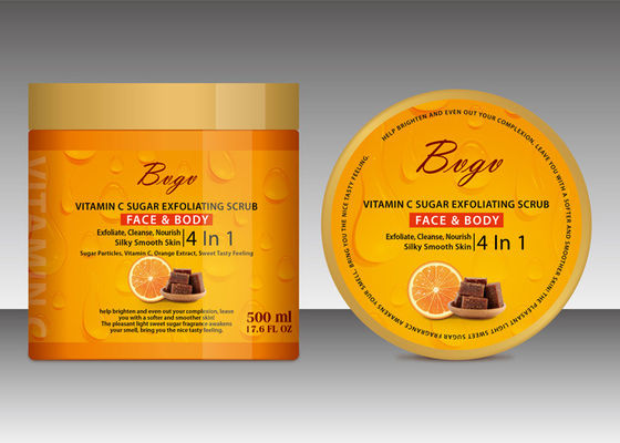 Sugar Exfoliating Body Scrub Brighten nero 17.59Fl. Estratto della papaia di Oz