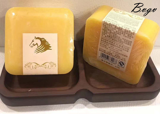 Sapone d'idratazione arancione-chiaro d'idratazione del corpo della saponetta dell'estratto di limone dell'agrume