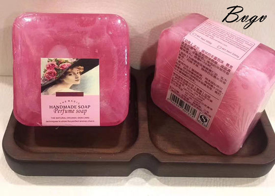 Esfoliare dell'olio essenziale del sapone di Sakura Flower Extract Luffa Scrub sfrega il sapone