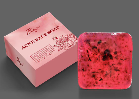 Sapone di fronte del glutatione dell'olio essenziale di Rose Extract Face Lightening Soap