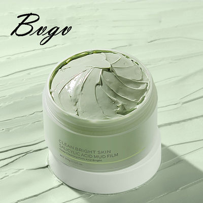 La pulitrice facciale del fango dell'estratto della menta che raffredda la pelle fresca nutrisce la maschera