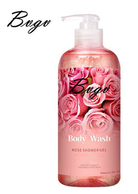 Rose Extract Anti Bacterial Shower gelifica il lavaggio d'idratazione visibilmente sano del corpo